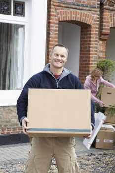 Professional packing service in Richmonduponthames with neatly organized moving boxes
