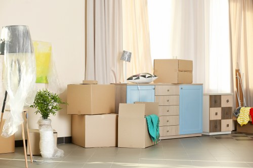 Removal team planning flat removals in Richmond upon Thames