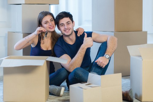 Richmonduponthames Removals team preparing a local home move