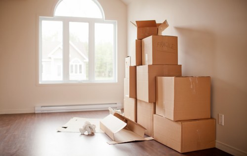 Waste and unwanted items prepared for lawful disposal