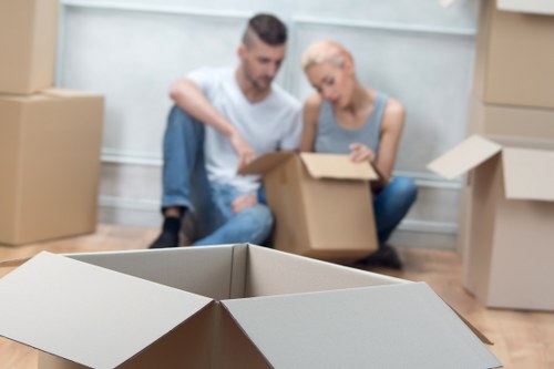 Van loading and transport planning for a local relocation