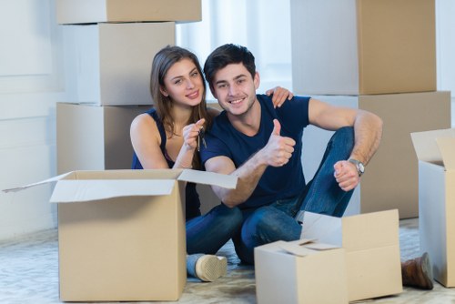 Moving day with removal truck hire in Richmond upon Thames