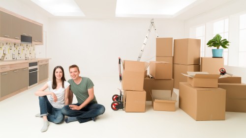 Moving boxes and household items with a man and van in Richmond upon Thames