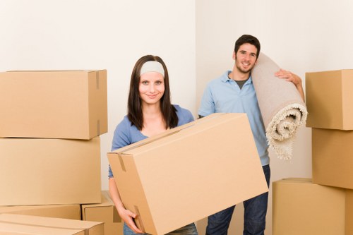 Packing and organising belongings for removals in Richmond upon Thames