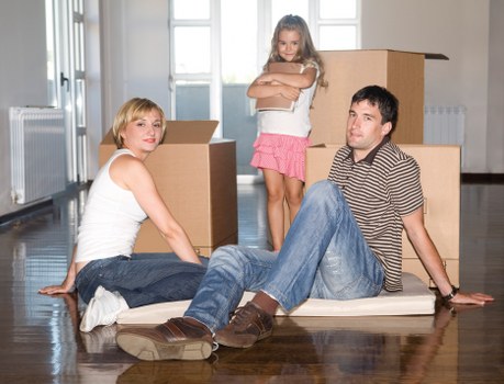 Customer booking details and moving checklist for a removal service
